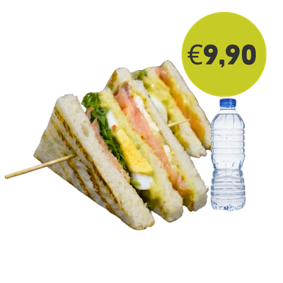 Club sandwich 
Acqua