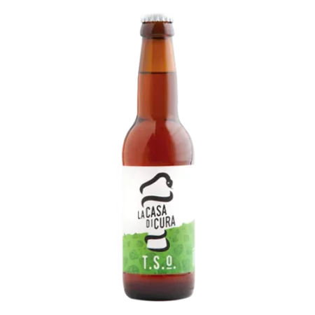 LA CASA DI CURA TSO  
7,0% IPA monomalto, monoluppolo e monospezia ma diversa ad ogni lotto. Ne esistono diverse versioni e stili, che la rendono un’idea ancor prima che una birra.